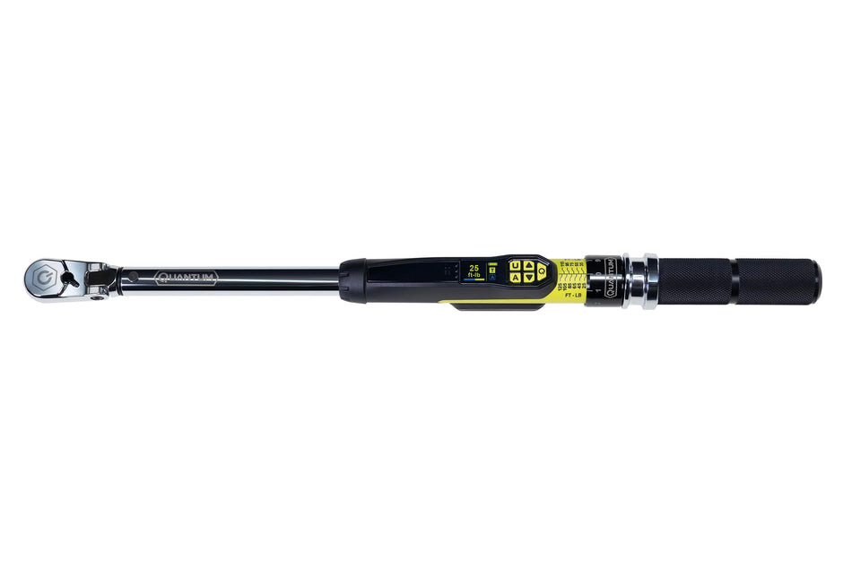 3/8 in. Drive 25-125 ft-lb. Flex Head Micro-Clicker with Angle Hybrid Torque Wrench